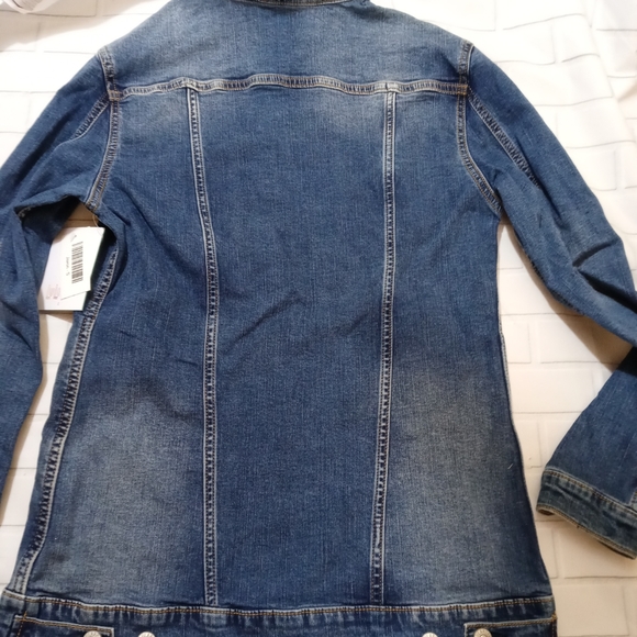 Lularoe Jaxon Denim Jacket SMALL New - Picture 2 of 2